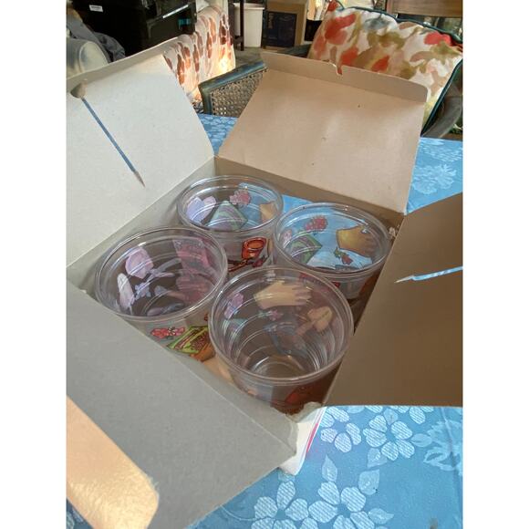 Home Concepts 4 pack of Insulated Tumblers 14 oz. Gardening Theme Pattern EUC - Picture 5 of 16